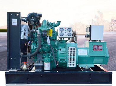 山根镇全新上柴50kw大型柴油发电机组